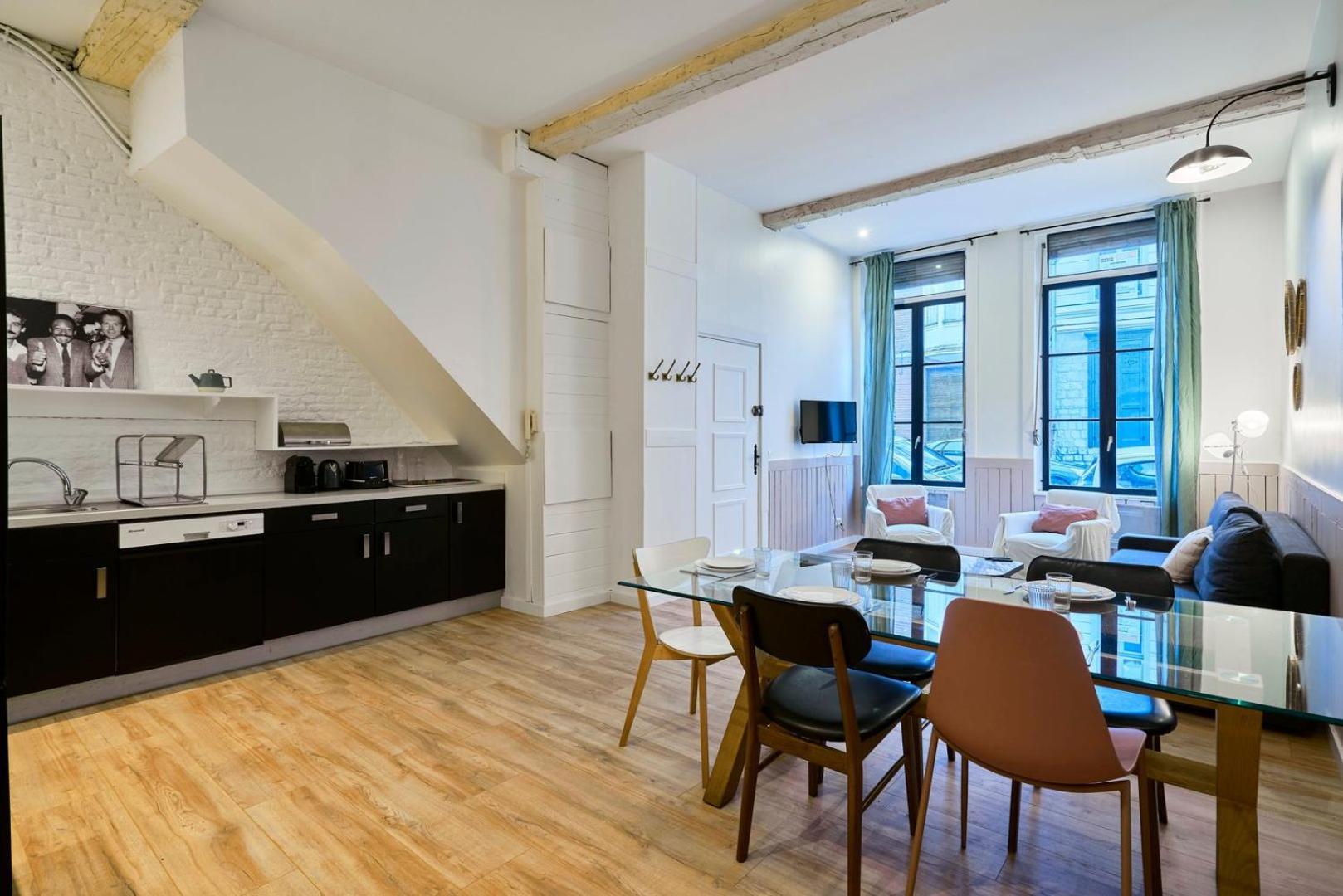 Old Lille: Charming Renovated Apartment Ngoại thất bức ảnh